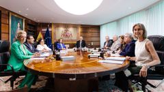 Imagen del pleno del Constitucional del pasado 23 de junio
