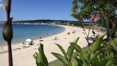 Playa de Coroso, en Ribeira