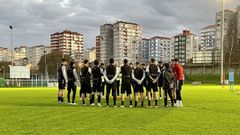 �ltimo entrenamiento en A G�ndara.