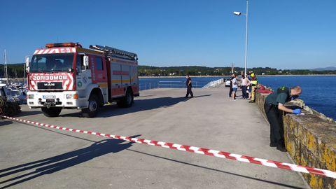 Encuentran el cad�ver de un hombre en el puerto de Escarabote