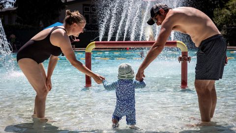 Ola de calor en Portland