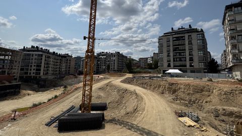 En la zona del macroparque también se están ejecutando promociones privadas de pisos.