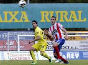 Fernando Seoane, en la imagen, contra el Villarreal, es uno de los imprescindibles en el Lugo.
