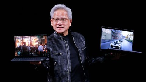 Jensen Huang, presidente de Nvidia, describi&oacute; la plataforma RTX Spark como el comienzo de &laquo;una nueva era del pec&eacute;&raquo;.