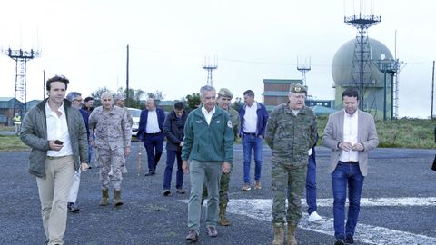 INAUGURACION DEL BOSQUE DEFENSA-IBERDROLA EN LA ESTACION DE VIGILANCIA AEREA EVA 10 DEL BARBANZA