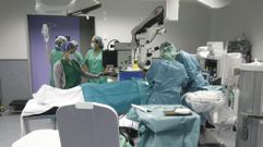Uno de los cinco quir�fanos del Hospital P�blico de Monforte