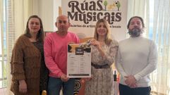 Paula Chouza, Fernando Abraldes, Ana Barreiro y David Fern�ndez