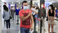 Vacunaci�n de menores de 30 a�os en el Hospital Lucus Augusti