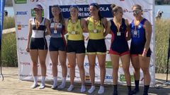 Iria Jarama y Malena Barro se proclamaron campeonas sub-23 en Banyoles y est�n concentradas con la selecci�n.