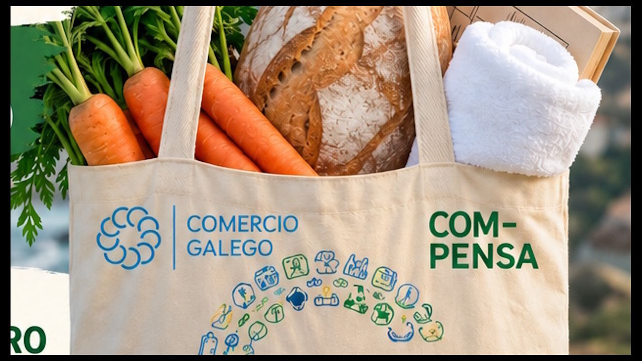 Nueva campaña en Ribadeo, «Comercio Compensa», pensando en el medioambiente
