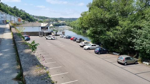 El aparcamiento del Fluvial en la actualidad