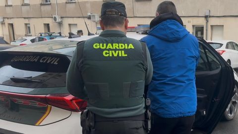 uno de los detenidos por la Guardia Civil