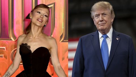 Ariana Grande se enfrent� a Donald Trump por el uso sin consentimiento de una de sus canciones.
