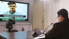 Maduro, durante la rueda de prensa con la declaracion de uno de los estadounidenses detenidos