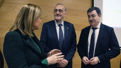 Elena Rivo y Rom�n Rodr�guez visitaron el Campus de Ourense