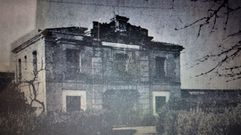 Edificio de la antigua c�rcel del partido judicial, en A Pinguela, cuando ya estaba vac�a