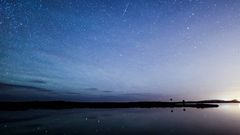 Estrellas desde la Laguna de Baldaio