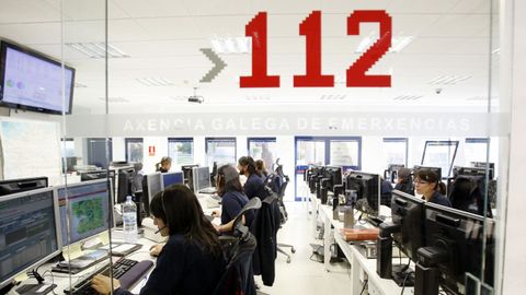 Instalaciones del 112 en San Marcos, donde se reciben las alertas