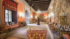 El sal�n de la Gitana del Palacio de Due�as, residencia de la fallecida duquesa de Alba