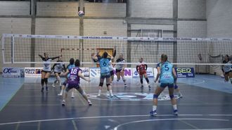 Las jugadoras del Aceites Abril en una imagen de archivo.