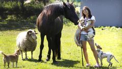 Natalia Rodr�guez lleva nueve a�os con su proyecto y cuenta las adopciones m�s sque los seguidores en sus redes sociales