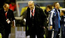 Vicente del Bosque sali� contento con la actuaci�n de los nuevos y no quiso valorar el debut de Nolito en la selecci�n. 