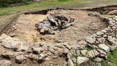 Tumbas paleocristianas en un edificio de Montes Claros