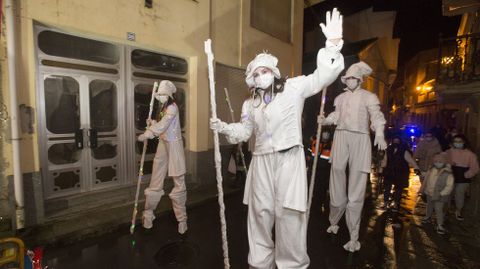 Cabalgata y recepci�n en Muxia