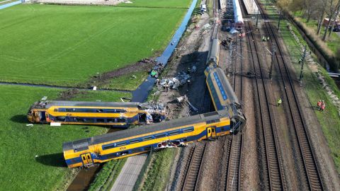 As� fue el accidente ferroviario en Pa�ses Bajos