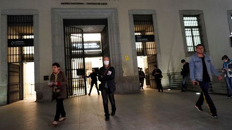 El cierre del museo Reina Sofia de Madrid