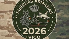 Emblema del D�a de las Fuerzas Armadas 2026 que se celebrar� en Vigo