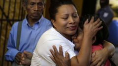 Teodora V�squez est� libre tras once a�os en prisi�n por un aborto