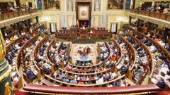 Sesin constitutiva de la XV Legislatura en el Congreso de los Diputados, el pasado 17 de agosto