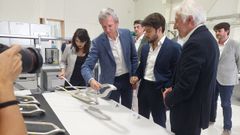 Alfonso Rueda conoce las instalaciones de Norvento en Lugo