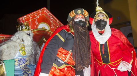 Cabalgata y recepci�n en Muxia