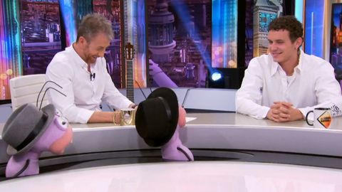 Captura de imagen de la entrevista de Arón Piper en «El hormiguero»