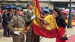 La jura de bandera de Ponte Caldelas, en imgenes.