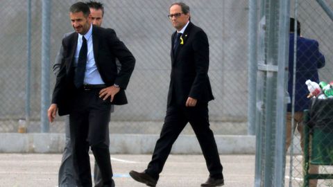 Torra: �Catalu�a est� esperando a sus pol�ticos honorables�