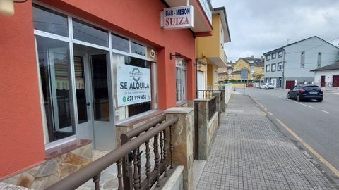 El antiguo bar mes�n Suiza se encuentra en la calle San L�zaro
