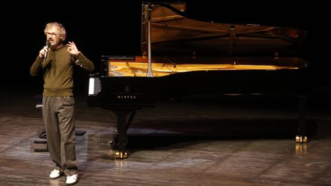 James Rhodes en el auditorio de Lugo