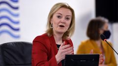 La ministra brit�nica de Exteriores, Liz Truss