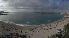 VISTA DE RIAZOR Y EL ORZ�N EN SAN JUAN