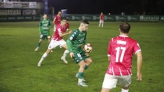 En Espi�edo, el Arenteiro gan� por la m�nima al Cornell�.