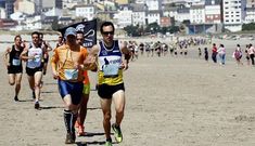 En Barreiros tambin organizan la original carrera de las playas con notable xito de participacin. 