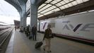 Un tren Avril en la estación de A Coruña