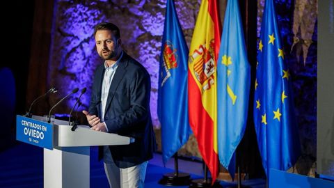 El presidente del PP de Asturias, �lvaro Queipo