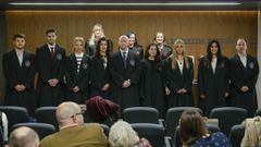 Juraron o prometieron su cargo los letrados Carmen Mara Carballo, Sonia Daz, Zobaida El Hidam, Estefana Fernndez, lvaro Ferreira, Abraham Martnez, Romn Pedreira, Jos Manuel Rodrguez y Clara Vzquez. 