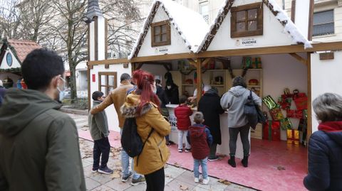 Talleres de manualidades de Navidad en el parque de San Lzaro