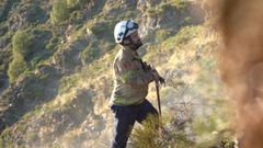Marc Castellnou lleva aos estudiando los factores que influyen en la evolucin de los incendios forestales.