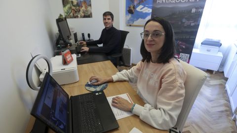 Rubn Lpez y Silvia Izquierdo comenzaron su aventura como Aruma Studios en el 2020